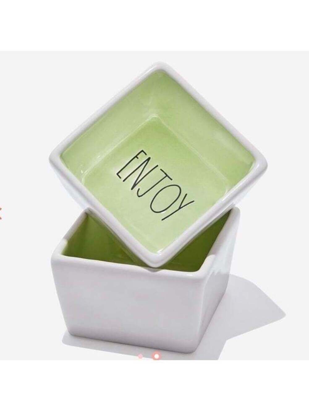 Rae Dunn Savor and Enjoy Bowls (2 SETS)